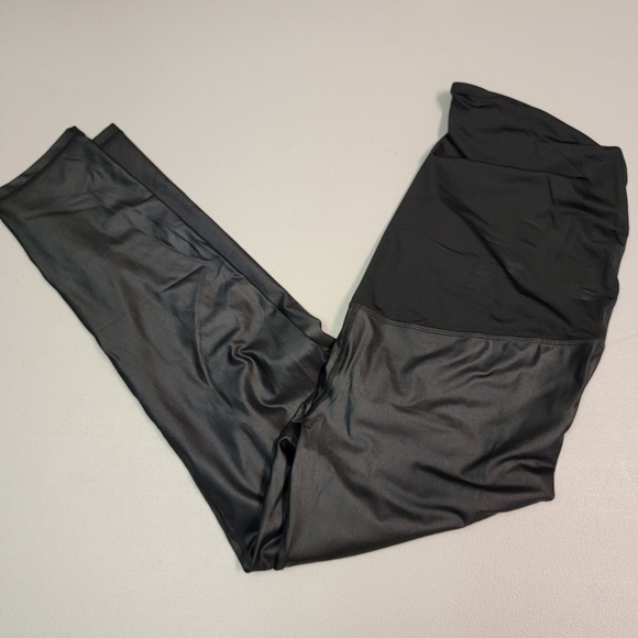 Isabel Maternity Active High Gloss Leggings Size XL - Picture 1 of 8